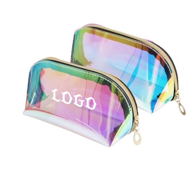 Pvc Laser Portable Makeup Bag