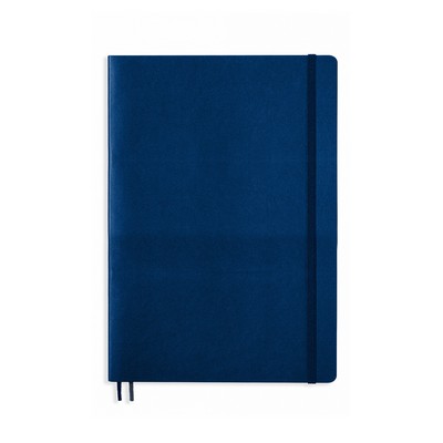 B5 Hardcover Composition Notebook - Navy, Ruled Pages