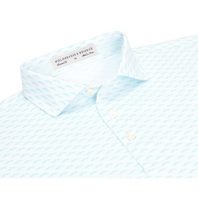 Holderness & Bourne® The Whitecap Printed Performance Jersey Knit