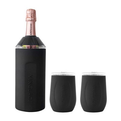 Wine Gift Set Black