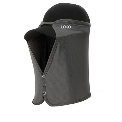 Baseball Cap W/ Neck Protector