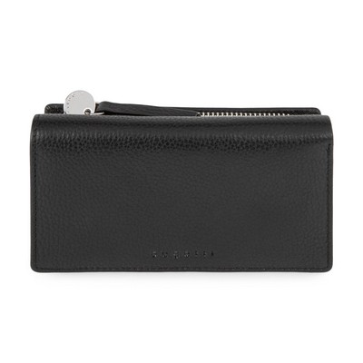 Bugatti Genuine Black Leather-Folded Wallet