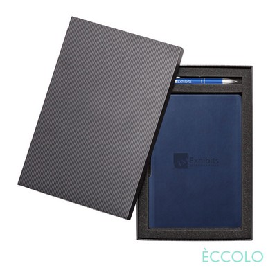 Eccolo® Groove Journal/Clicker Pen Gift Set - (M)