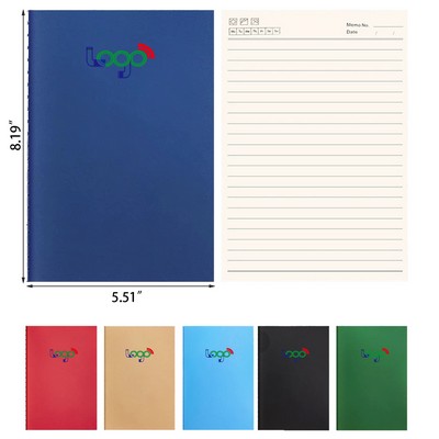 100 Pages 50 Sheets Kraft Cover Lined Journals