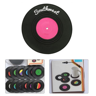 Vinyl Record Coaster