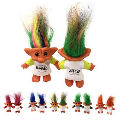 Vintage Troll Doll with T Shirt