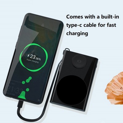 10000mah Multi Functional Magnetic Wireless Charger PD 20W Power Bank