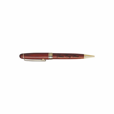 Rosewood Waiter's Wood Ballpoint Pen