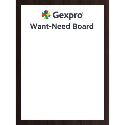 Naked Dry Erase Board (12"x18")