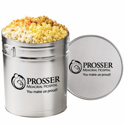 4 Way Popcorn Tins - (6.5 Gallon)