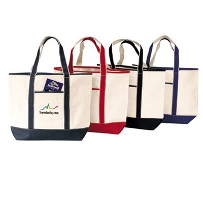 Two-Tone Boat Tote Bag