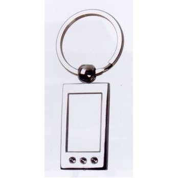 Designer Metal Key Tag (3 Dot)