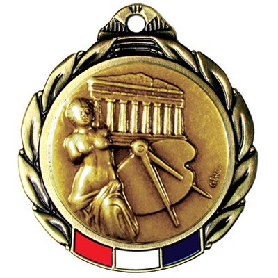 Stock RWB Regency Medal (Arts) 2 3/4"