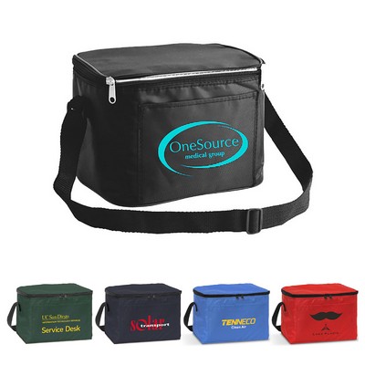 Shoulder Strap Cooler Lunch Bag w/ Thermal Insulation