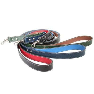 6' Leather Dog Leash