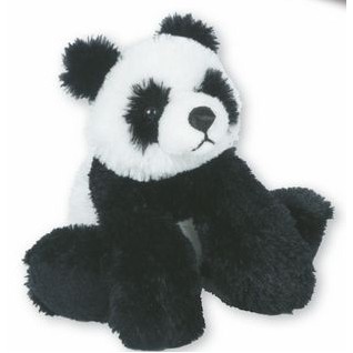 Pepe Snuggle Ups Posable Panda Stuffed Animal