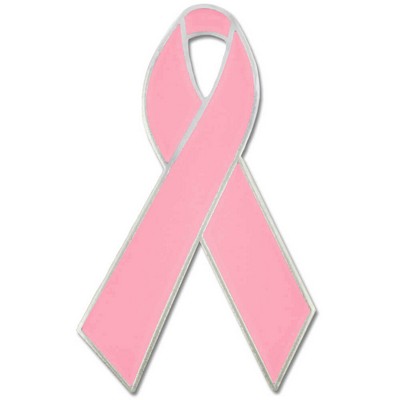 Pink Awareness Ribbon Lapel Pin