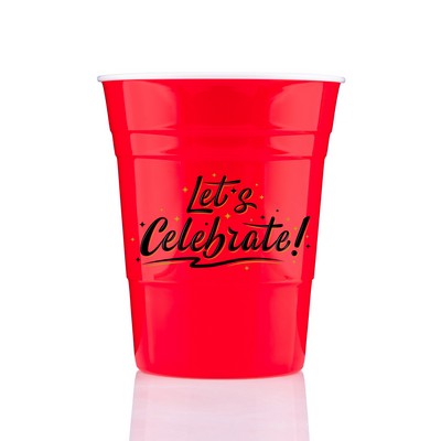 16 oz Reusable Plastic Party Cup