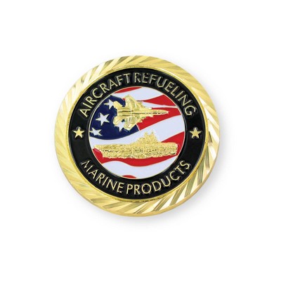 Die Struck Brass Coin (2" Diameter 3MM)