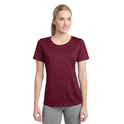 Sport-Tek® Ladies' Heather Contender™ Scoop Neck Tee