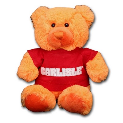 Colorful Cuties 8" Sitting Bear - Orange