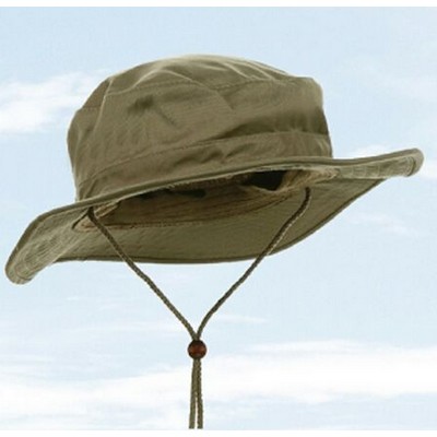 Cotton Twill Bucket Hat w/ Chin Strap