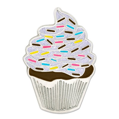 Cupcake Lapel Pin