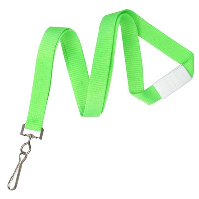 5/8" Neon Stock Blank Lanyards