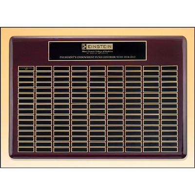 Rosewood Perpetual 60 Plate Plaque (15" x 21")