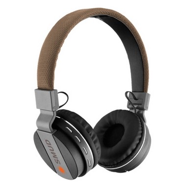 Evolution Full Size Bluetooth Headphones w/ Brown Headband