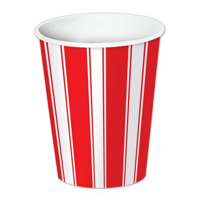 Red & White Stripes Cups