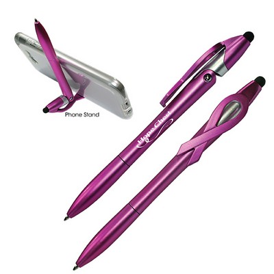 Awareness 3 in 1 Pen/Stylus (Spot Color)