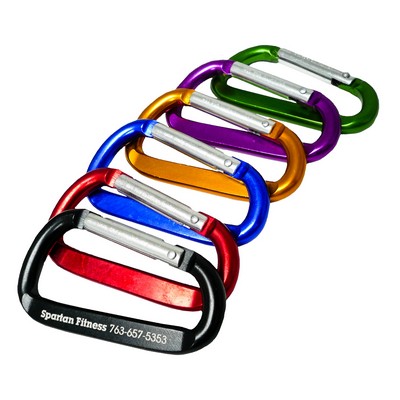 8mm Carabiner with Split Ring