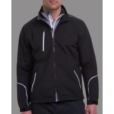 Zero Restriction™ Men's "Power Torque" Full Zip Jacket