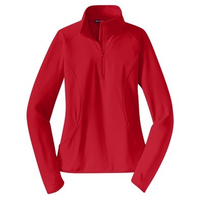 Ladies' Sport-Wick® Stretch 1/2-Zip Pullover Shirt