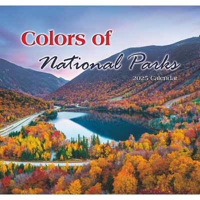 Colors of National Parks 2025 3-Month Calendar