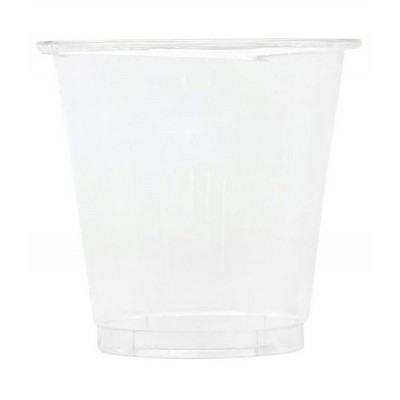 3 Oz. PLA Clear Flex Compostable/Disposable Sampler/Taster