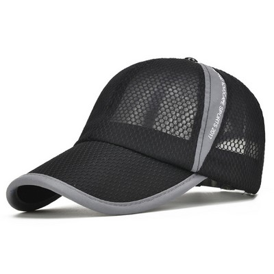 Quick Dry Sport Mesh Cap