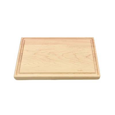 Small Maple Wood Cutting Board with Groove