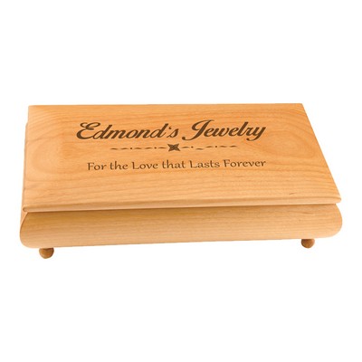 10 1/2" x 6" Red Alder Gift Box