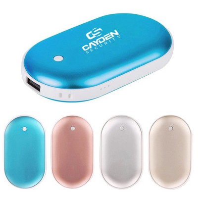 5200mAh Pocket Rechargeable Power Banks/Hand Warmers