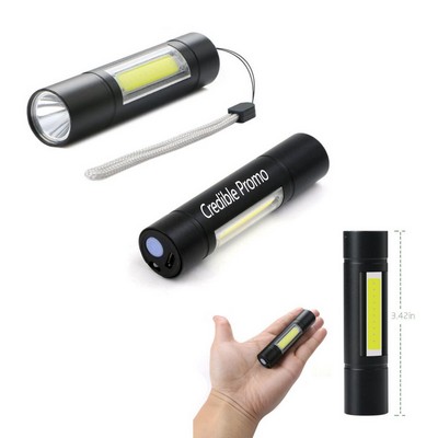 Handheld Compact Mini Superbright Flashlight Or Torch