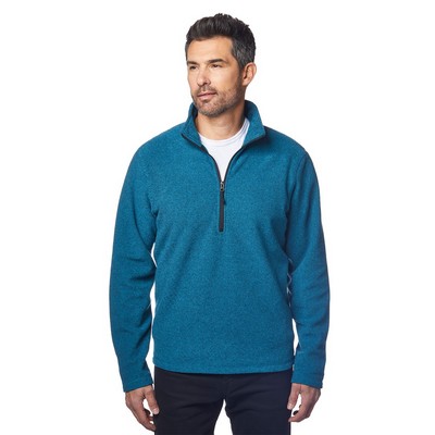 Portola Textured ¼ Zip Fleece