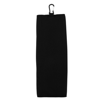 Carmel Fairway Trifold Golf Towel w/ Carbineer