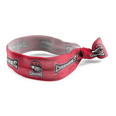 Custom Hair Tie-Charlotte Checkers Example