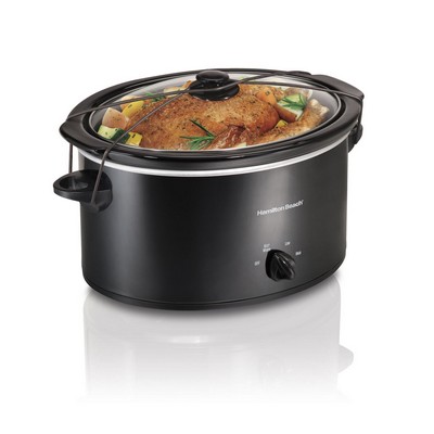 Hamilton Beach® 5 Qt. Portable Oval Slow Cooker