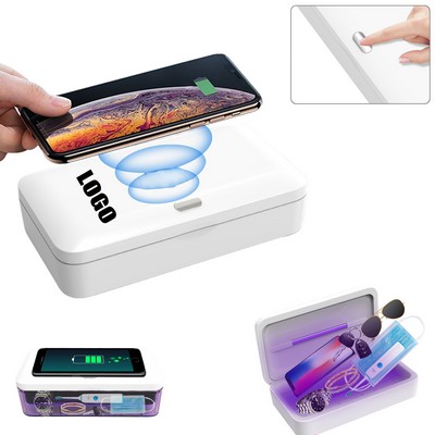 UVC Sanitizer w/Wireless Charger