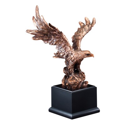 19½" Bronze Electroplated American Eagle Trophy