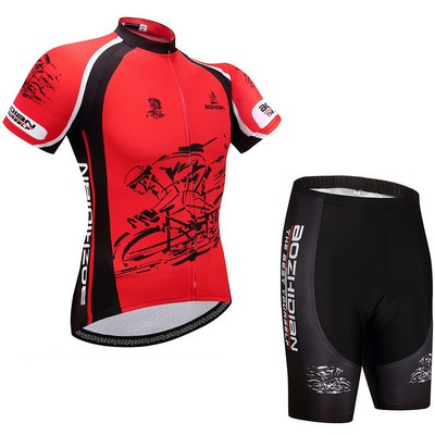 Men's Short Sleeve Cycling Jersey/Shorts