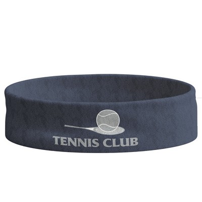 Fleece Sports Headband with Custom Embroidery